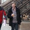 Hunter Parrish sur le tournage de "Still Alice" à New York, le 4 mars 2014