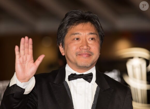 Hirokazu Kore-Eda lors d'un hommage au cinéma japonais dans le cadre du 14e Festival de Marrakech, le 9 décembre 2014.