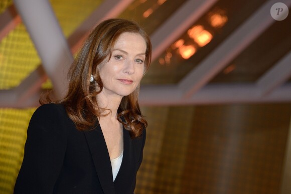 Isabelle Huppert lors d'un hommage au cinéma japonais dans le cadre du 14e Festival de Marrakech, le 9 décembre 2014.