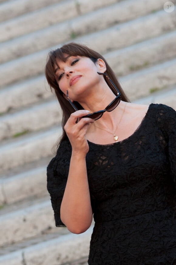 Monica Bellucci à Rome le 3 juin 2014