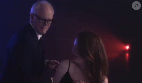 John Lithgow et Julianne Moore pour le New York Times.