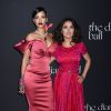 Rihanna et Salma Hayek assistent à la première édition du Diamond Ball de la Clara Lionel Foundation. Beverly Hills, le 11 décembre 2014.