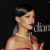 Rihanna, divine dans une robe Zac Posen, assiste à la première édition du Diamond Ball de la Clara Lionel Foundation. Beverly Hills, le 11 décembre 2014.