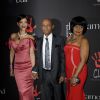 Rihanna, Lionel et Monica Braithwaite assistent à la première édition du Diamond Ball de la Clara Lionel Foundation. Beverly Hills, le 11 décembre 2014.