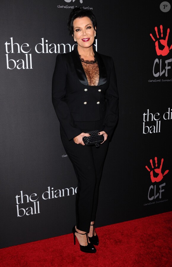 Kris Jenner assiste au Diamond Ball de la Clara Lional Foundation. Beverly Hills, le 11 décembre 2014.