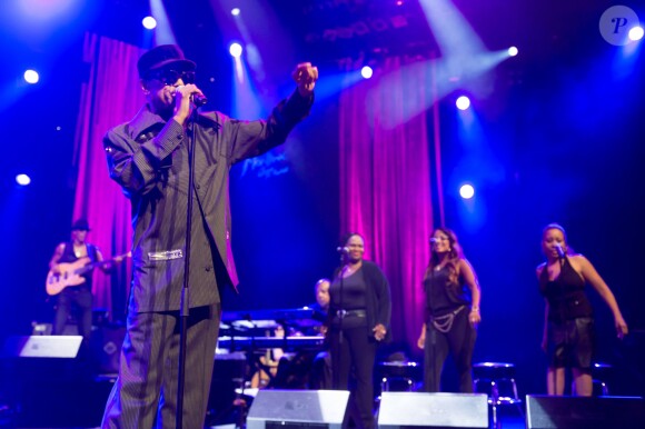 Bobby Womack sur scène, malgré la maldie, au Montreux Jazz Festival, le 6 juillet 2013.