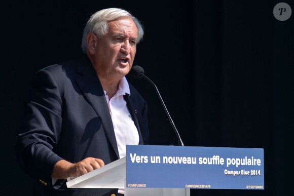 Jean-Pierre Raffarin à Nice, le 7 septembre 2014. 