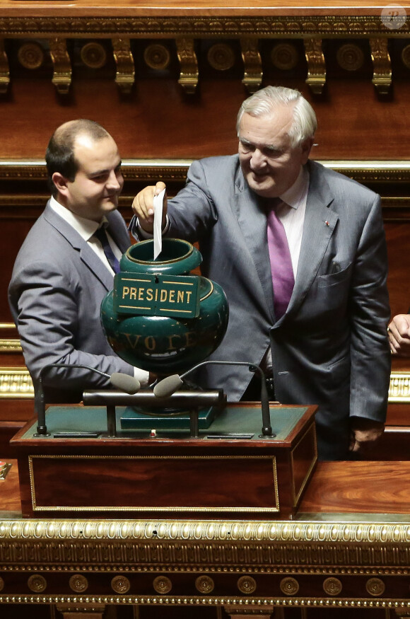 Jean-Pierre Raffarin à Paris, le 1er octobre 2014. 