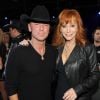 Kenny Chesney and Reba McEntire at the 2014 American Country Countdown Awards on FOX at the Music City Center on December 15, 2014 in Nashville, Tennessee, USA. Photo by Frank Micelotta/PictureGroup/ABACAPRESS.COM16/12/2014 - Nashville