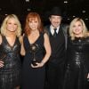 (L-R) Miranda Lambert, Reba McEntire, Kix Brooks, and Kelly Clarkson backstage the 2014 American Country Countdown Awards on FOX at the Music City Center on December 15, 2014 in Nashville, Tennessee, USA. Photo by Frank Micelotta/PictureGroup/ABACAPRESS.COM16/12/2014 - Nashville