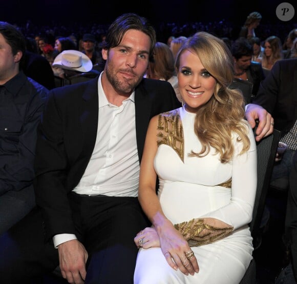 Carrie Underwood and husband Mike Fisher at the 2014 American Country Countdown Awards on FOX at the Music City Center on December 15, 2014 in Nashville, Tennessee, USA. Photo by Frank Micelotta/PictureGroup/ABACAPRESS.COM16/12/2014 - Nashville