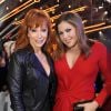 Hillary Scott of Lady Antebellum with Reba McEntire at the 2014 American Country Countdown Awards on FOX at the Music City Center on December 15, 2014 in Nashville, Tennessee, USA. Photo by Frank Micelotta/PictureGroup/ABACAPRESS.COM16/12/2014 - Nashville