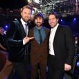 Charles Kelley and Dave Haywood from Lady Antebellum with Mike Fisher at the 2014 American Country Countdown Awards on FOX at the Music City Center on December 15, 2014 in Nashville, Tennessee, USA. Photo by Frank Micelotta/PictureGroup/ABACAPRESS.COM16/12/2014 - Nashville