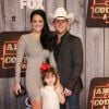 Justin Moore and Kate Moore and Ella Kole Moore attending the 2014 American Country Countdown Awards on FOX at the Music City Center on December 15, 2014 in Nashville, Tennessee, USA. Photo by Curtis Hilbun/AFF/ABACAPRESS.COM16/12/2014 - Nashville