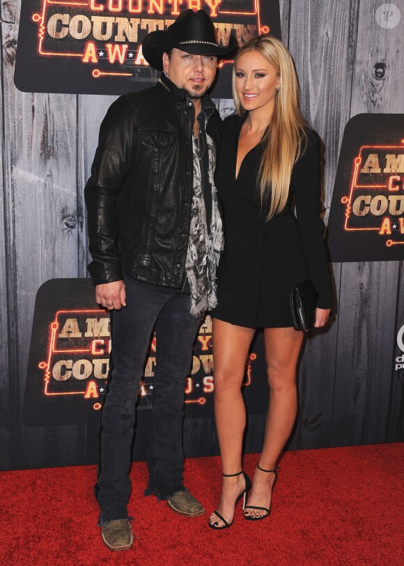 Jason Aldean and Brittany Kerr at the 2014 American Country Countdown Awards on FOX at the Music City Center on December 15, 2014 in Nashville, Tennessee, USA. Photo by Scott Kirkland/PictureGroup/ABACAPRESS.COM16/12/2014 - Nashville