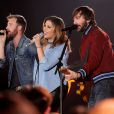 Hillary Scott, Charles Kelley, and Dave Haywood of Lady Antebellum perform on the 2014 American Country Countdown Awards on FOX at the Music City Center on December 15, 2014 in Nashville, Tennessee, USA. Photo by Frank Micelotta/PictureGroup/ABACAPRESS.COM16/12/2014 - Nashville