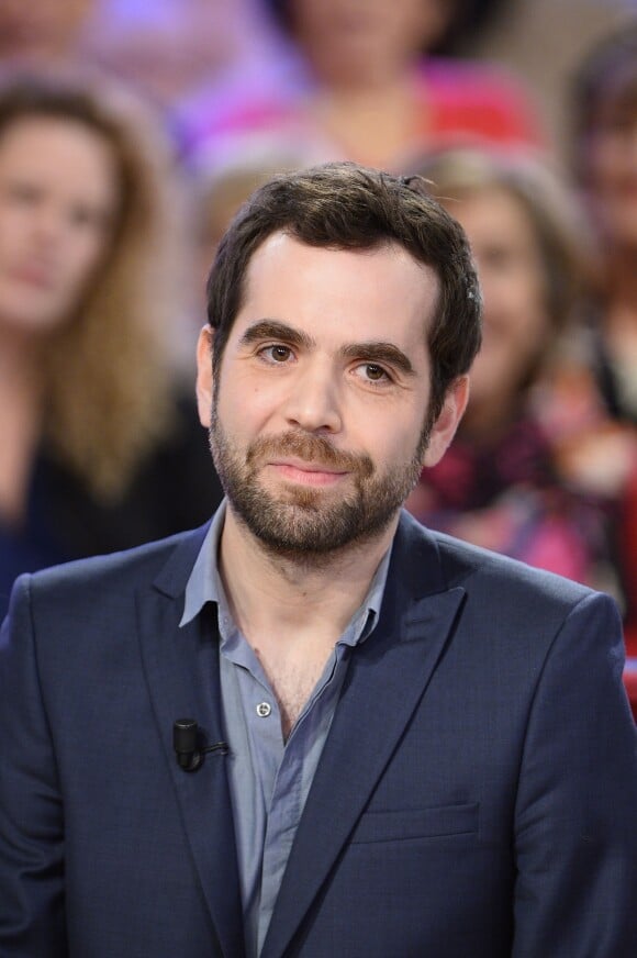 Sébastien Castro - Enregistrement de l'émission "Vivement Dimanche" à Paris, le 17 décembre 2014. L'émission est diffusée le 21 décembre 2014.