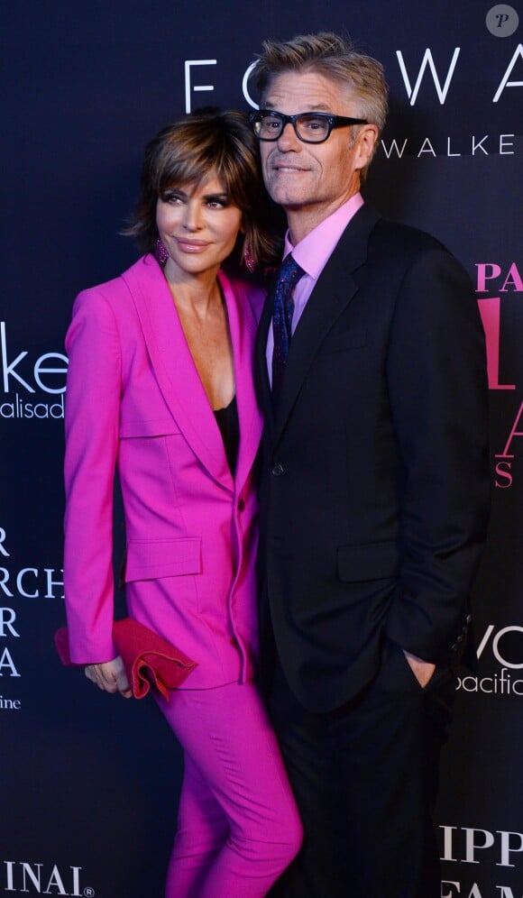 Harry Hamlin et Lisa Rinna sur le Tapis rouge du " 10th Annual Pink Park " à Santa Monica Le 18 Octobre 2014 