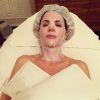 Lisa Rinna dans un institut de beauté le 18 décembre 2014