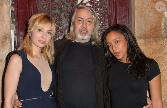 Alix Bénézech, Jean-Pierre Delépine et Aude Forget - Conférence de presse du film "Que justice soit nôtre" de Jean Pierre Delépine, au Nox à Paris, le 17 décembre 2014.