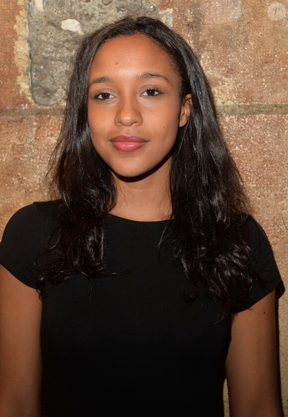 Aude Forget - Conférence de presse du film "Que justice soit nôtre" de Jean Pierre Delépine, au Nox à Paris, le 17 décembre 2014.