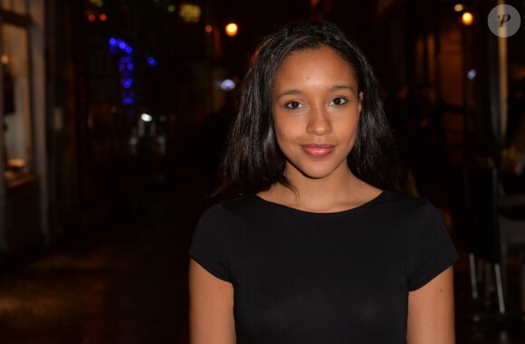 Aude Forget - Conférence de presse du film "Que justice soit nôtre" de Jean Pierre Delépine, au Nox à Paris, le 17 décembre 2014.