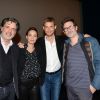 Damián Szifron, Christophe Barratier, Michel Hazanavicius et Bérénice Bejo - Avant-première du film "Les Nouveaux Sauvages" à Paris le 18 décembre 2014