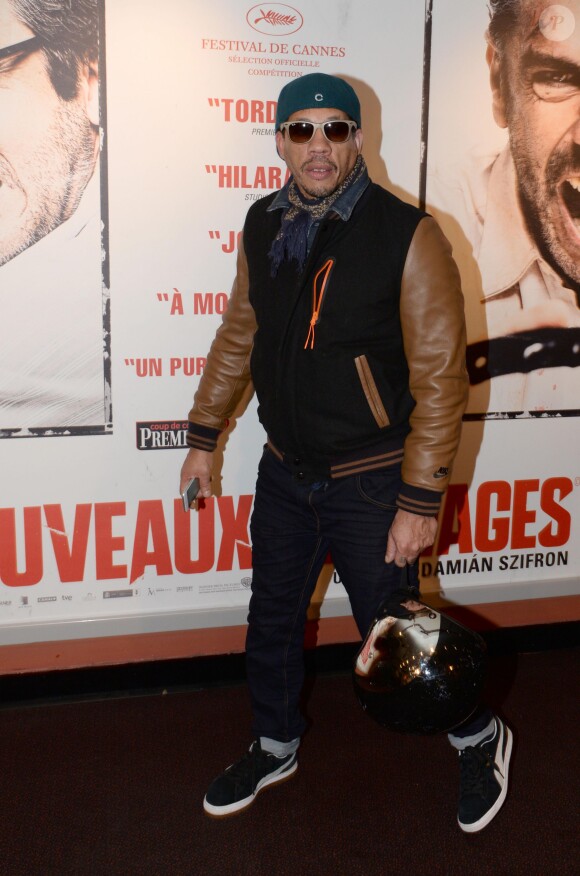 Joey Starr - Avant-première du film "Les Nouveaux Sauvages" à Paris le 18 décembre 2014