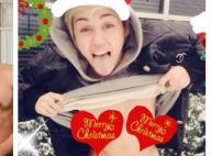 Noël : Miley, Ellen, Fergie... Les cartes de voeux les plus insolites !