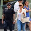 Exclusif - Cameron Diaz et Benjamin Madden (Benji Madden) à New York, le 8 septembre 2014.