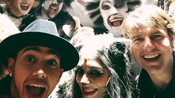 Lewis Hamilton et Nicole Scherzinger : Selfie surprise avec Tom Cruise