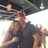 Sarah Colonna et Jon Ryan- photo publiée sur le compte Twitter de Jon Ryan le 11 mai 2014