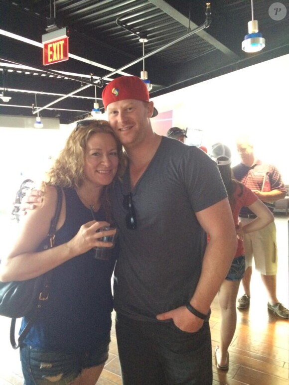 Sarah Colonna et Jon Ryan- photo publiée sur le compte Twitter de Jon Ryan le 11 mai 2014