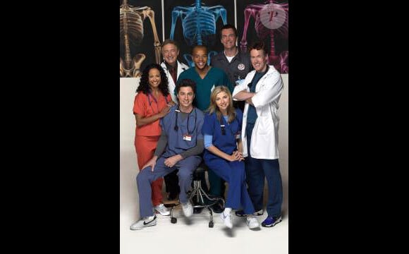 Le cast de Scrubs