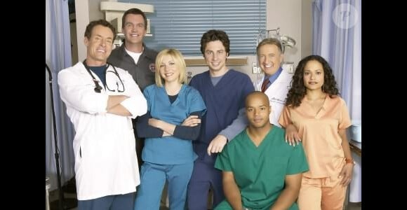 Le cast de Scrubs