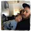 Donald Faison et son fils Rocco - photo publiée sur son compte Instagram le 20 novembre 2014