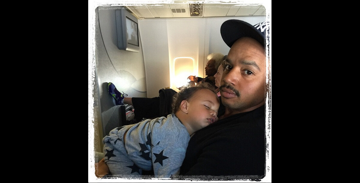 Photo Donald Faison et son fils Rocco photo publiée sur son compte