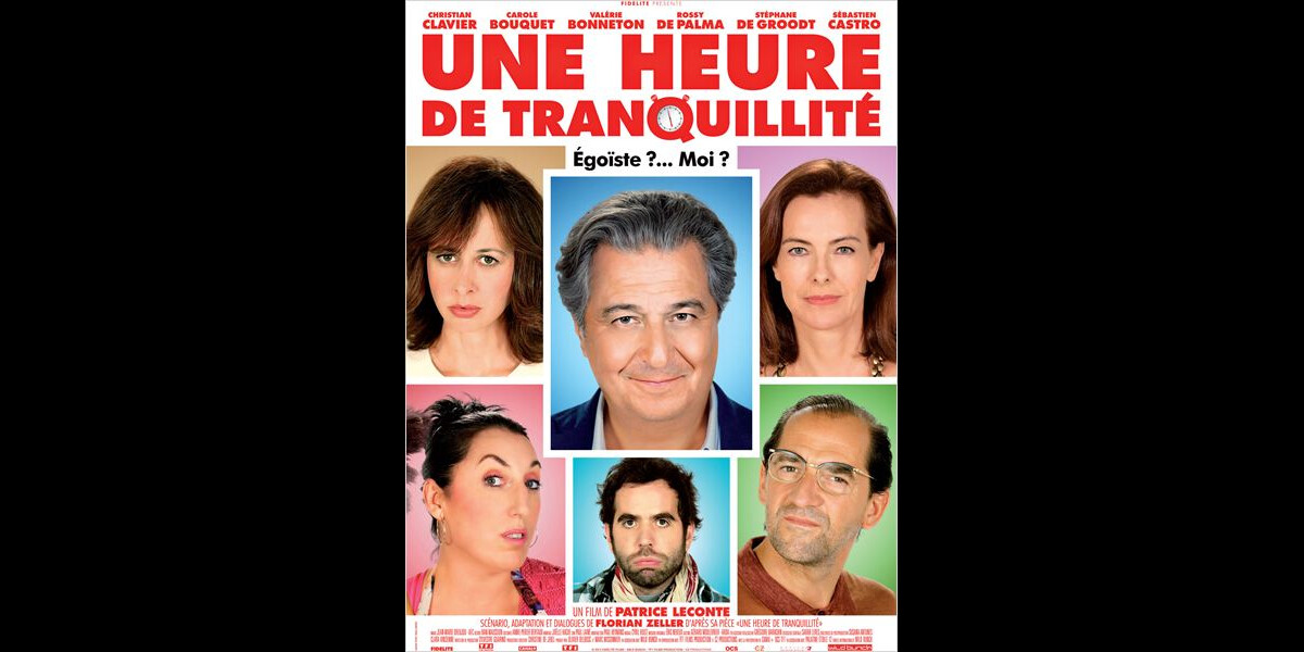Photo : Affiche d'Une heure de tranquillité. - Purepeople