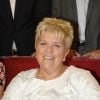 Mimie Mathy lors de l'enregistrement de l'émission "Vivement dimanche" à Paris le 5 novembre 2014