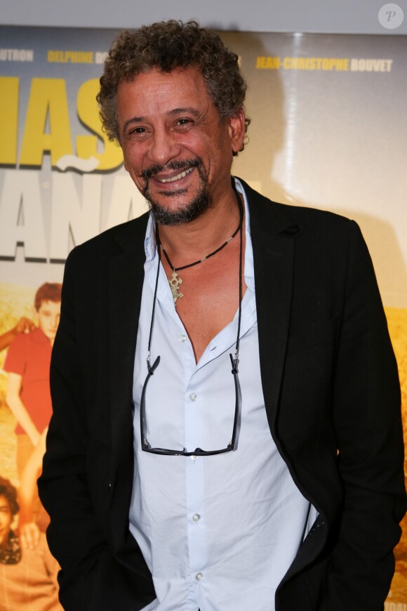 Abel Jafri lors de l'avant-première du film "Hasta Manana" au cinéma Publicis à Paris, le 29 juillet 2014