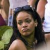 Semi-Exclusif - Rihanna fait la fête à Shell Beach avec des amis à Saint-Barthélémy le 1 er janvier 2015 