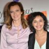 Valérie Trierweiler et Saïda Jawad à Paris, le 28 mars 2014.