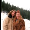 Marina Anissina et Gwendal Peizerat lors du Trophée des Femmes en Or à Courchevel le 17 décembre 1999