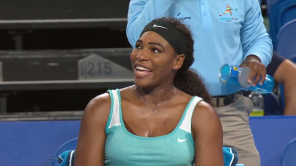 Serena Williams : Un surprenant remède commandé en plein match...