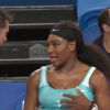 Serena Williams commande un expresso lors de son match de Hopman Cup face à Flavia Pennetta, le 5 janvier 2014