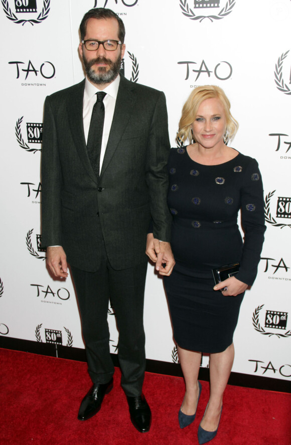 Patricia Arquette, Eric White - People à la cérémonie des "Film Critics Circle Awards" à New York, le 5 janvier 2015.