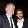 Jonathan Sehring et Jake Gyllenhaal à la cérémonie des "Film Critics Circle Awards" à New York, le 5 janvier 2015.