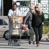 Ali Larter enceinte fait ses courses chez Whole Foods à West Hollywood, le 5 janvier 2015