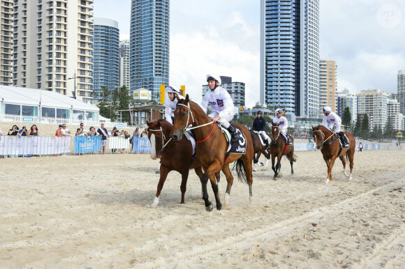 Zara Phillips lors de l'événement Jeep Magic Millions Carnival, dont elle est la marraine, à Gold Coast dans le Queensland, en Australie, le 6 janvier 2015