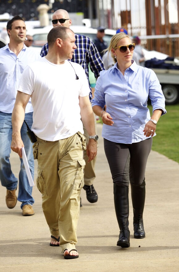 Zara Phillips lors de l'inauguration de l'événement Magic Millions, dont elle est la marraine, à Gold Coast dans le Queensland, en Australie, le 6 janvier 2015